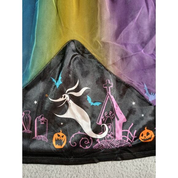 Nightmare Before Christmas Costume Girls Medium Halloween Kids Long Sally NWT - Picture 5 of 10